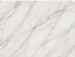 White marble slab with gray veining